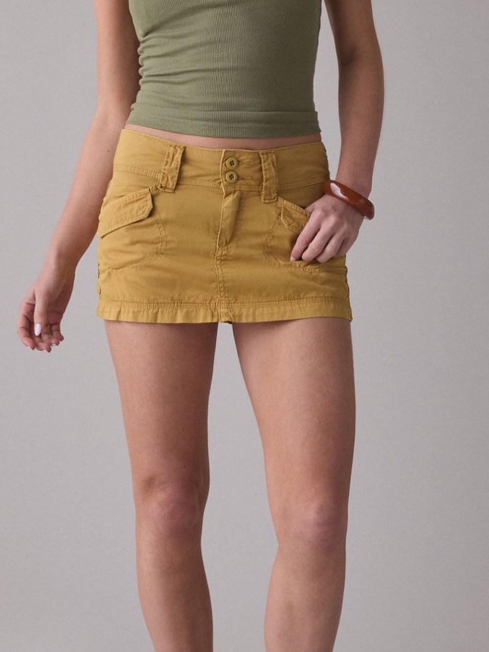 Urban Outfitters Trail Star Utility Mini Skirt